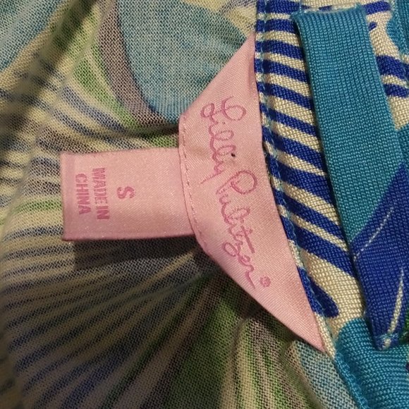 Lili Pulitzer Floral Blue Dress - Picture 7 of 7